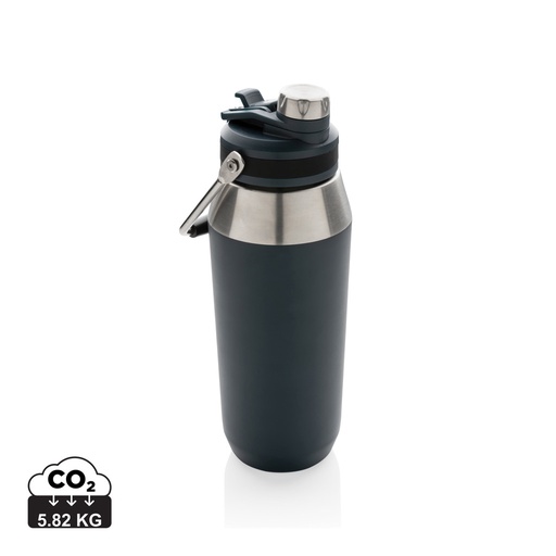 [P436.985] Vacuum stainless steel dual function lid bottle 1L