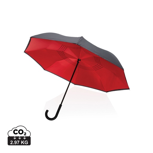 [P850.634] 23" Impact AWARE™ RPET 190T reversible umbrella