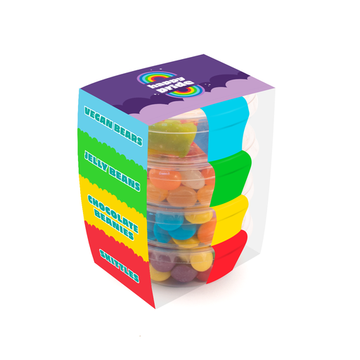 [105269] Pride - Eco Pot Stackers - Sweets Mix